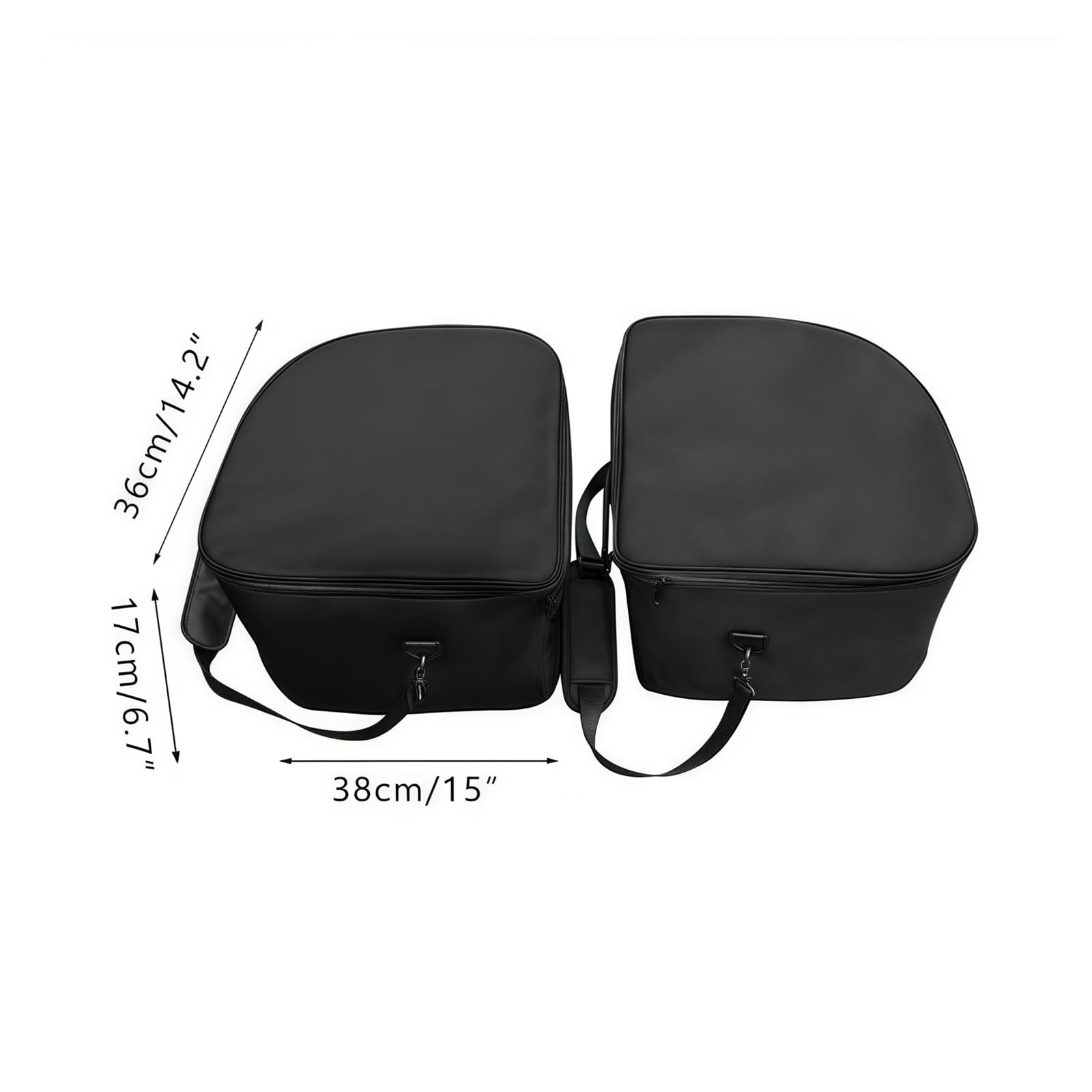 Bolsa térmica Frunk compatible con Tesla Model Y/3, paquete de 2, organizador de alimentos impermeable, nevera de viaje for coche, accesorios for picnic y camping al aire libre.(Model 3)