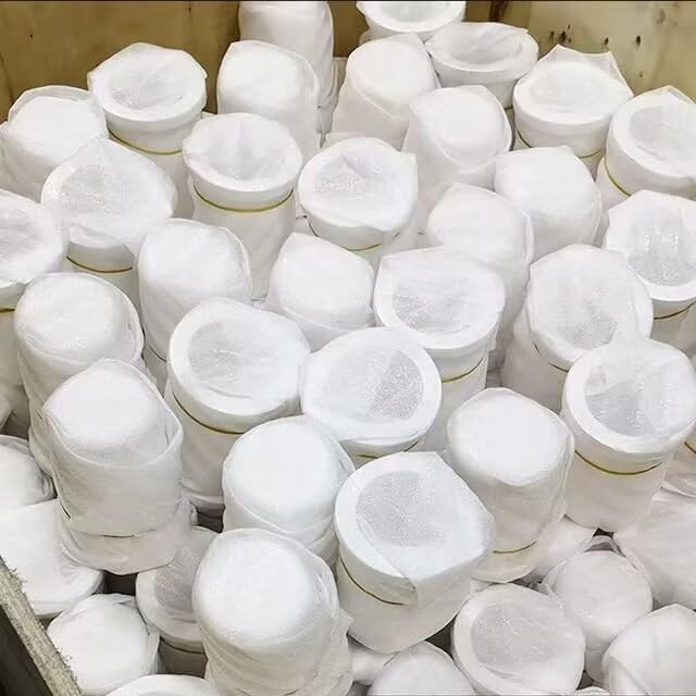 Crogiolo in ceramica resistente alle alte temperature ad alta purezza da 2 kg per fusione ad alta temperatura fino a 1800 ℃