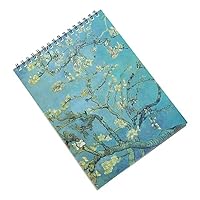 DIYEAH Sketch Book Diy Painting Notebook for Adults Boys and Girls Spiral Sketch Book Safe Paper Material Fashion Design for Home Outdoor Use