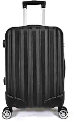 Mala de Bordo ABS 4 Rodas Adventure Fortt Preto - MAB01-PT