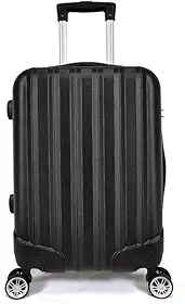 Mala de Bordo ABS 4 Rodas Adventure Fortt Preto - MAB01-PT