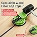 Floor Gap Fixer Tool - 2026 New Heavy Duty Vacuum Suction Cup Tool, Floating Floor Adjustment & Gap Repair Tool for Laminate, Vinyl, Wood & Tile Flooring（Green/orange) (Green)
