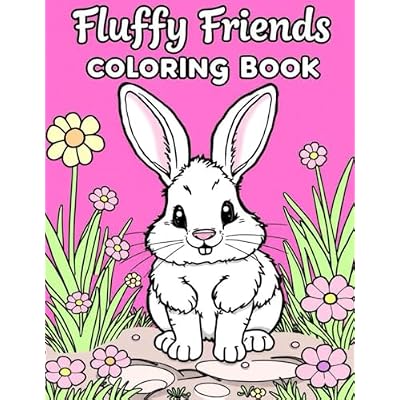 Fluffy Friends Coloring Book