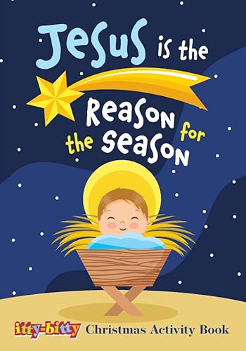 Jesus is the Reason for the Season Christmas Activity Book (pack of 6) (Ittybitty Activity Books)