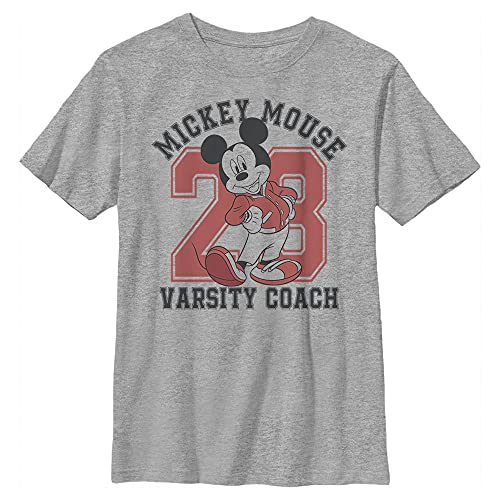 T-shirt Disney garçon anti-irritation en coton doux gris athlétique L
