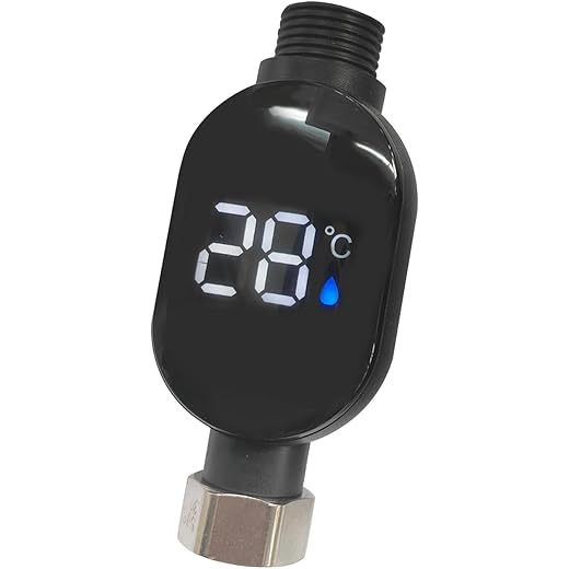 MERISHOPP Shower Thermometer Universal Bath