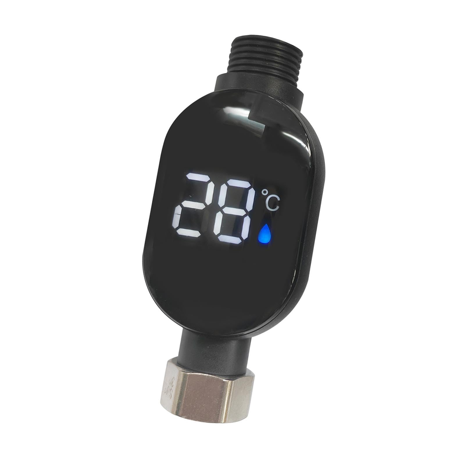 Shower Thermometer Universal Bath Thermometer for Bathroom Household Kitchen|Home Decoration Items for Living Room Durable Home Garden Tool Kit for Soil Cultivator-image-4
