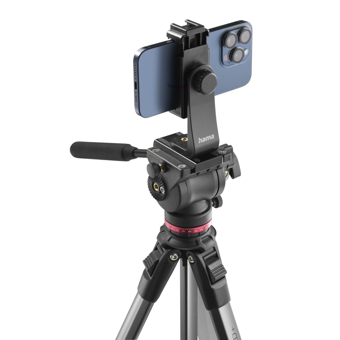 Hama Statyw Pro Move 160 2D+, stojak wideo do Ph.P. i Tel., 160 cm