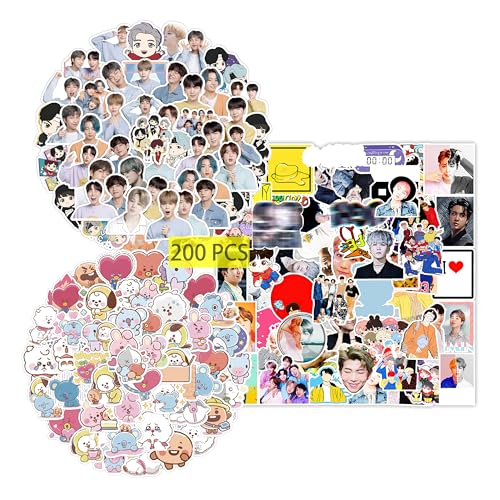Pounchi Kpop Stickers (200 Pcs)