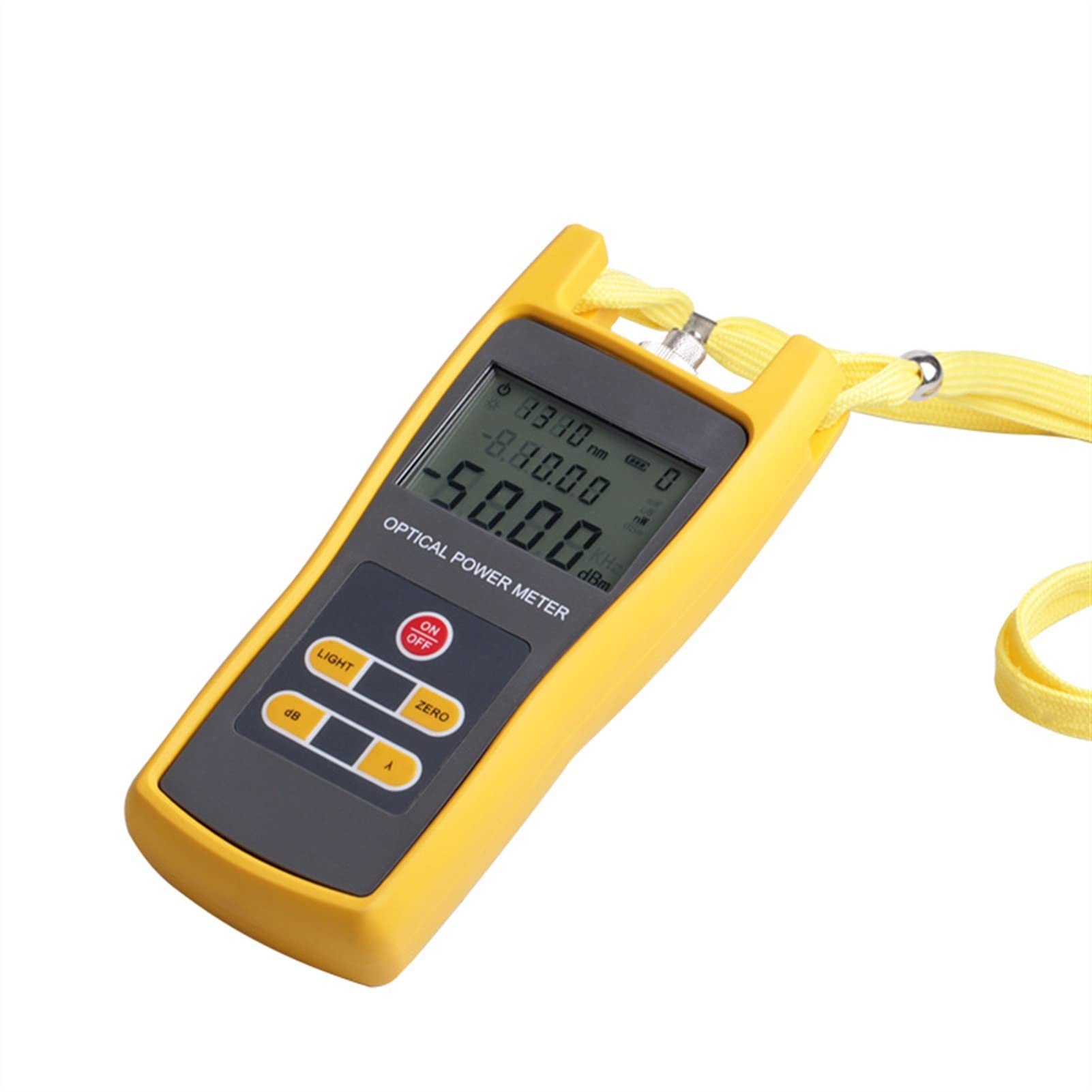 Tester światłowodowy, Meter mocy optycznej. FC SC. Precyzyjny tester światłowodowy Wykrywanie optyczne Złącze uniwersalne W-3208