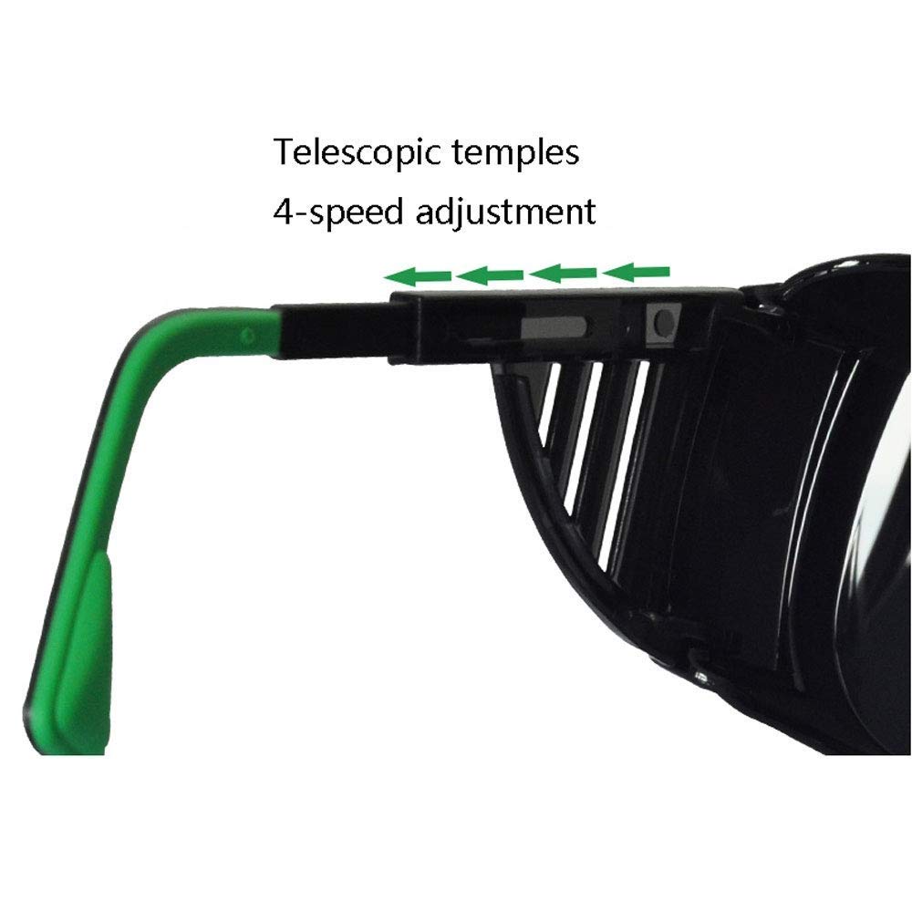 Vetri Per Saldatura Elettrica, Occhiali Protettivi Anti-shock Per La Sicurezza Del Lavoro Occhiali Anti-riflesso Antispruzzo (colore : A (darkness 1.7))