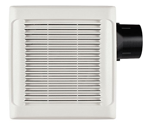 Lowest Price Broan-Nutone AN110 InVent™ Series Single-Speed Fan, Ceiling Room-Side Installation Bathroom Exhaust Fan, ENERGY STAR® Certified, 3.0 Sones, 110 CFM , White