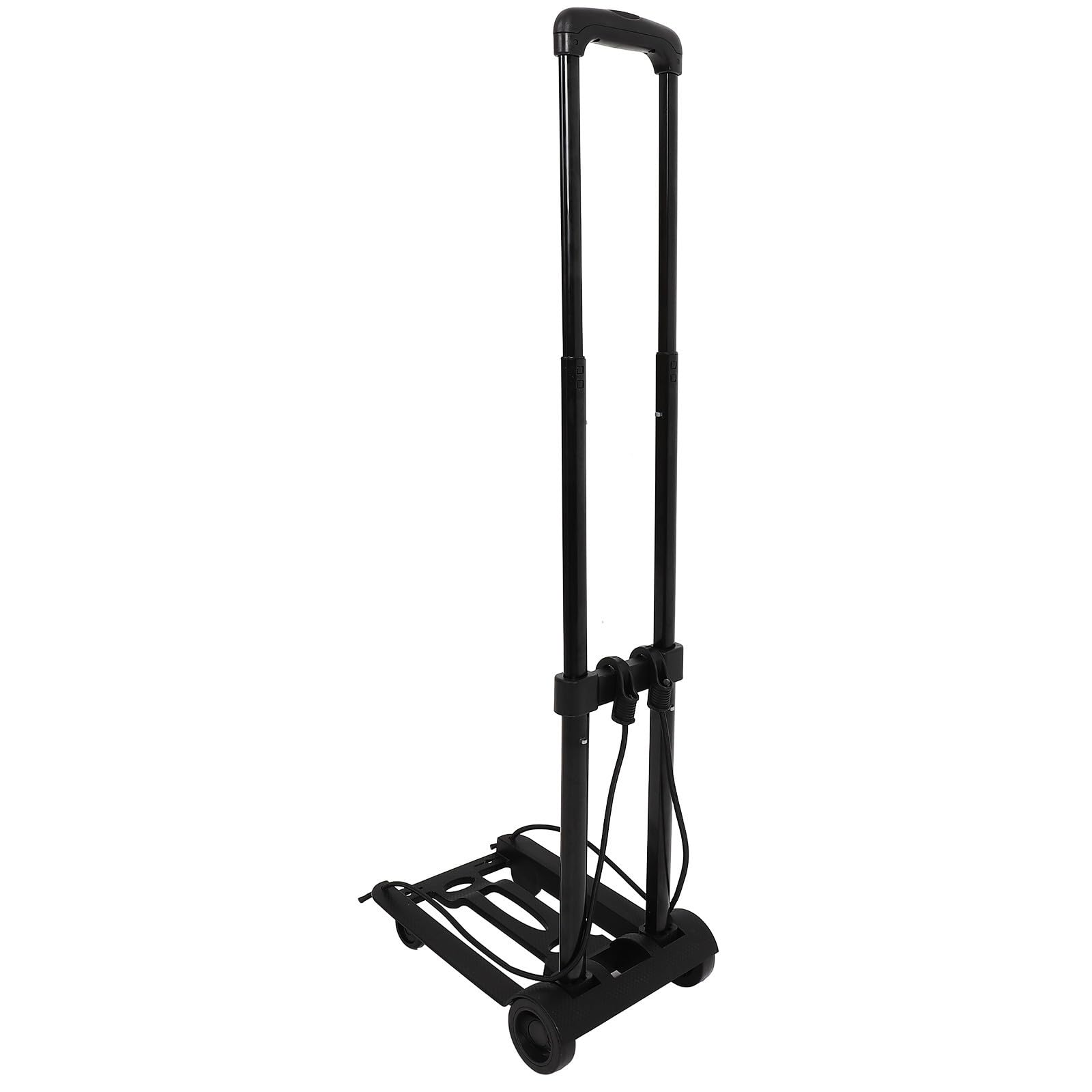 Carrito Plegable para Equipaje y Compras Estructura Resistente y Ligera, Hecho de Hierro y Abs, Adecuado para Viajes y Mudanzas Portátiles