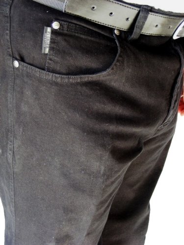 Herren-Stretchjeans, stone washed, Gr. 68