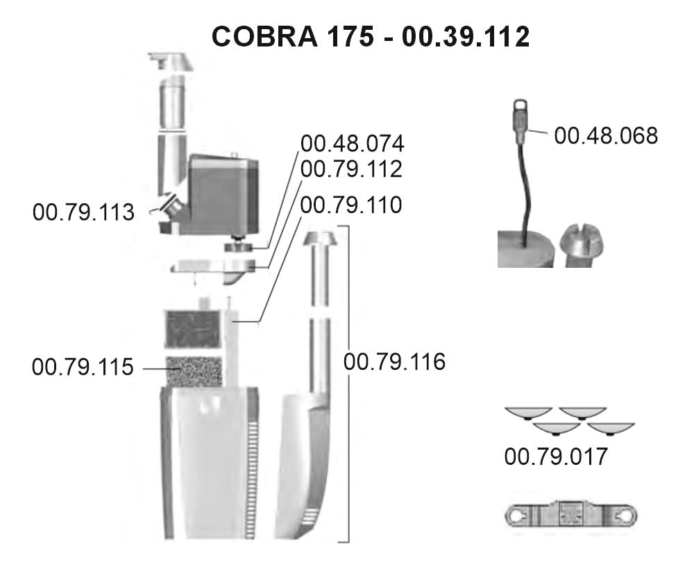 Filtro Newa Cobra 175 CF175 per acquari.