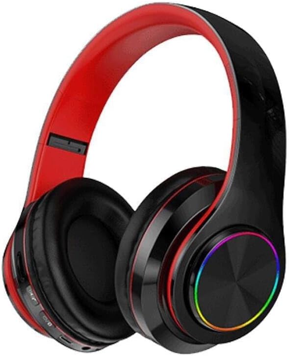 Wireless Bluetooth Headphones Active Noise Cancelling Over-Ear Headphones with Microphones, 42 Hours Playtime, HiFi Audio Adjustable Headphones