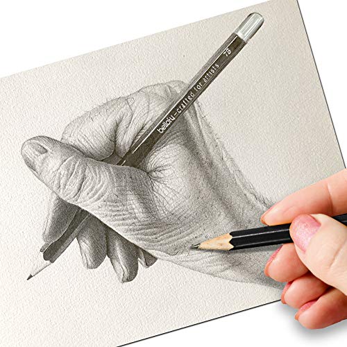 Bellofy Graphite Sketching Pencils | Complete Professional Drawing Pencils for Artists | 9B-9H Art Pencils for Drawing and Shading | Sketch Pencils for Drawing Sketching Supplies | Graphite Pencil Set