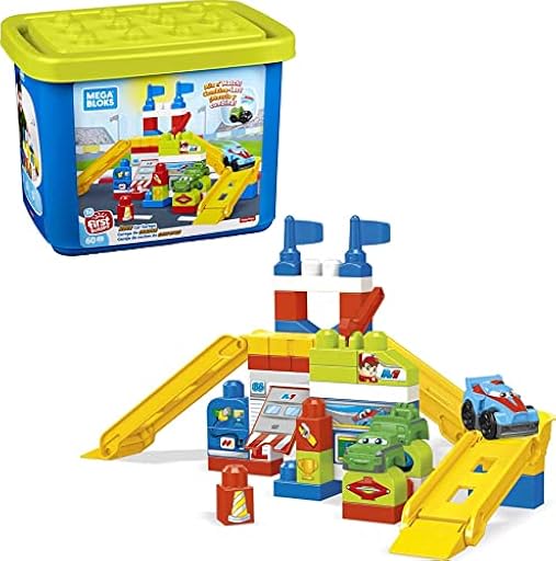 Mega Bloks Garaje de coches de carreras, juguete construcción bebé +1 año (Mattel FVJ02) | Ya disponible en tu tienda friki favorita! En mundofriki.es! Mega Bloks Garaje de coches de carreras, juguete construcción bebé +1 año (Mattel FVJ02) | Ya disponible en tu tienda friki favorita! En mundofriki.es!