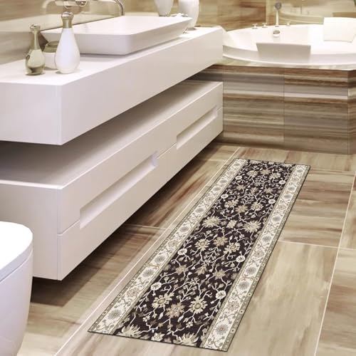 Alfombra para cocina pasillo antideslizante lavable de 100x250 cm 4