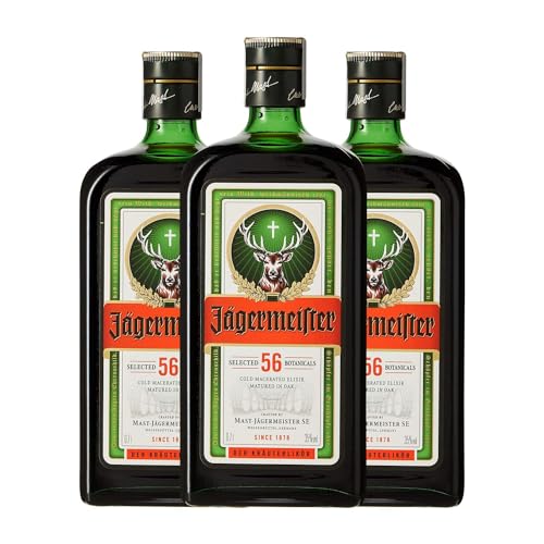 Licores Mast Jager Meister 70 cl (Caja de 3 Botellas de 70 cl)