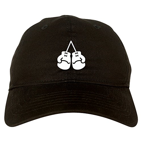 Kings Of NY Boxing Gloves Chest Dad Hat Baseball Cap Black