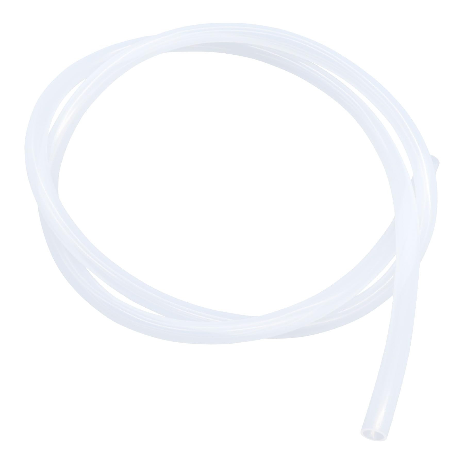 iMeistek 20mm ID x 24mm OD Silicone Tube 2.5m, Clear Flexible Food Grade Hose Air Water Pipe for Pump Transfer,Aquarium