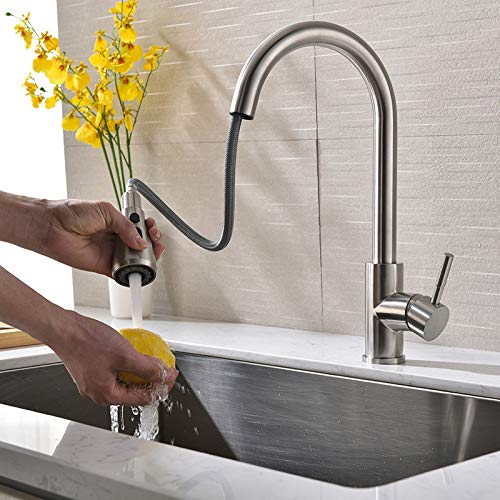 Bande en acier inoxydable 304 robinet de cuisine mitigeur eau froide monocommande