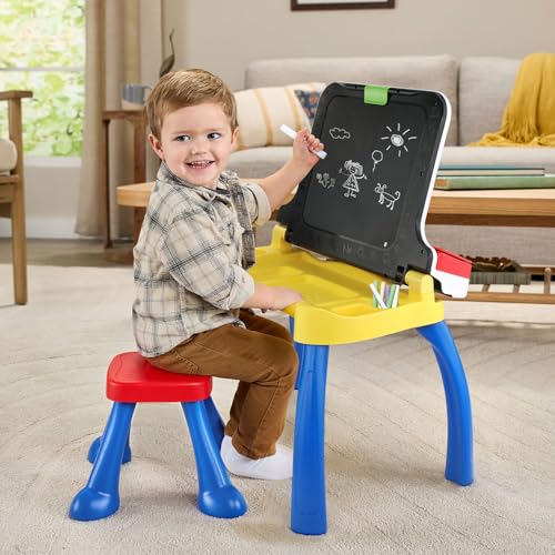 VTech Explore and Write Deluxe Activity Desk (Frustration Free Packaging), Blue - image 8