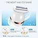 ADOKEY Electric Razor for Women, Rechargeable LED Battery Life Display Bikini Trimmer for Women,Cordless Painless Wet and Dry Women’s Electric Shaver Body Hair Remover for Legs, Underarms
