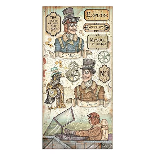 Stamperia - Collectables - Sir Vagabond - Aviator, White, OSFA - Image 3