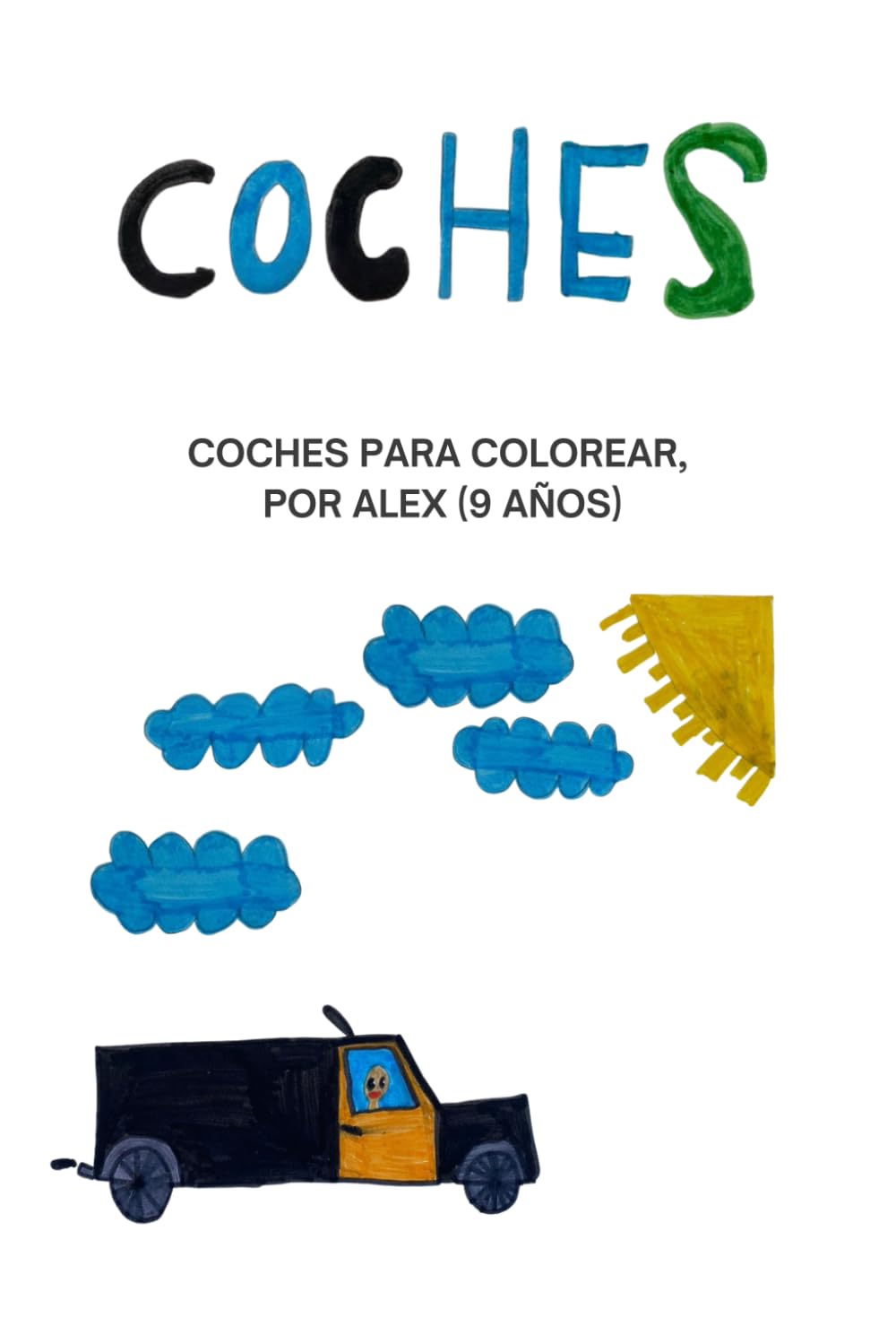 Coches: Coches para colorear, por Alex (9 años)
