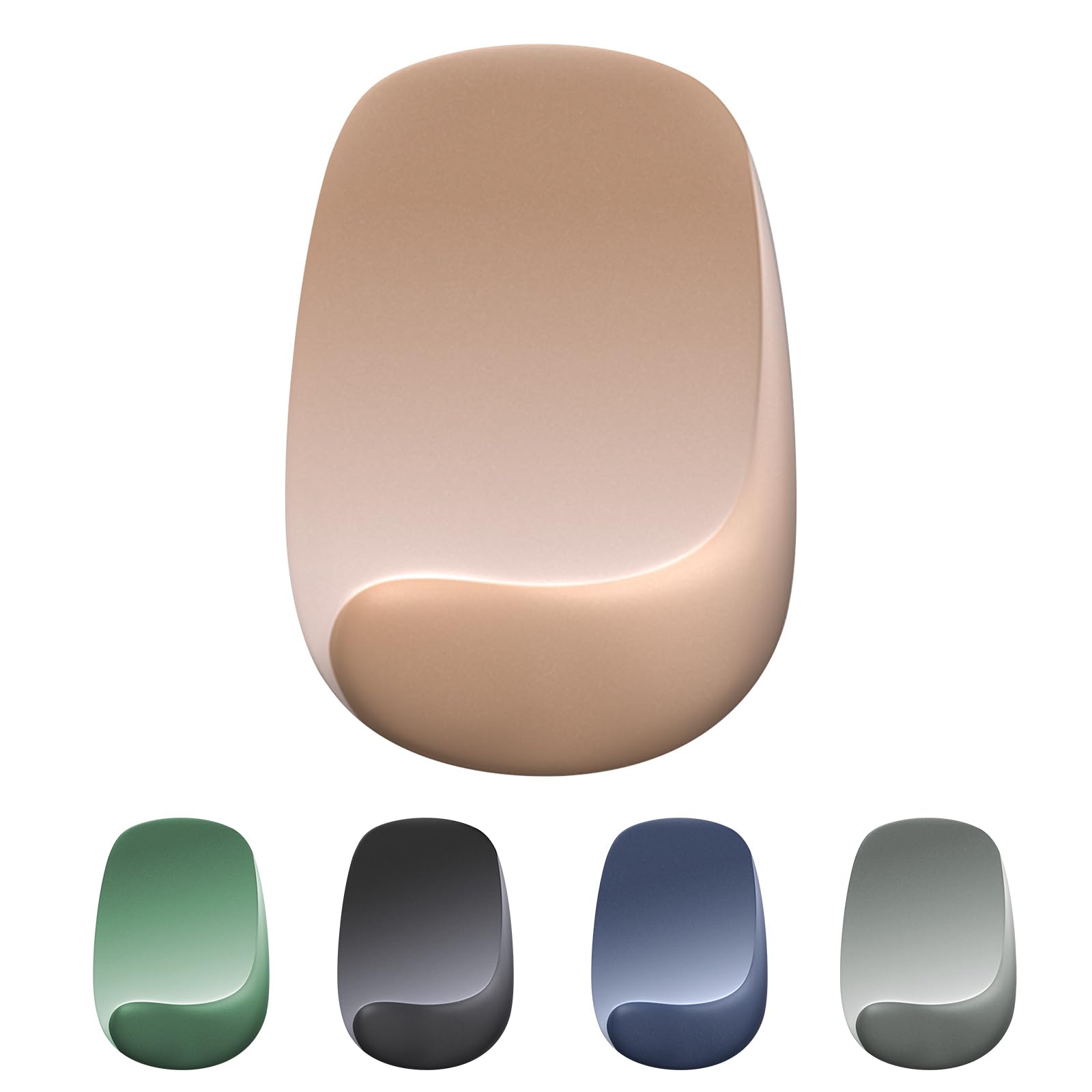 Gel Mouse Pad with Wrist Rest-Ergonomic Gaming Computer Mousepad with Wrist Support, Non-Slip Pain Relief PU Base, Design Desk Accessories Mat for