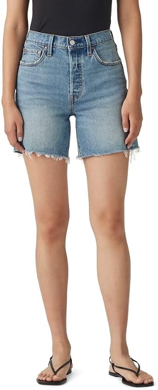 Levi's 501 pantalones cortos hasta el muslo para mujer