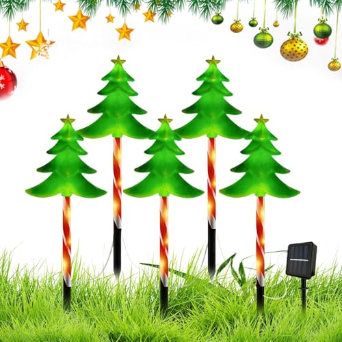 Décorations de Noël solaires pour baliser vos allées sans câbles