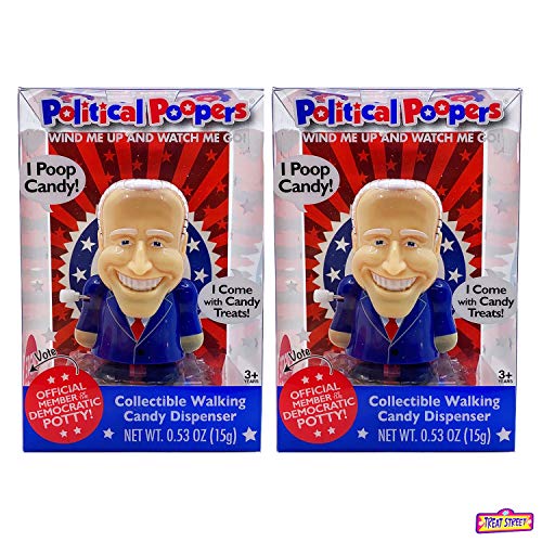 Political Poopers 2-Pack Biden Candy Dispenser