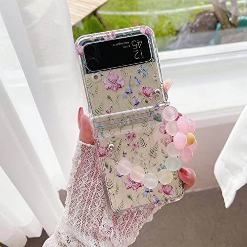 Coque Transparente Antidérapante Z Flip 4 - Évitez les chutes avec le bracelet