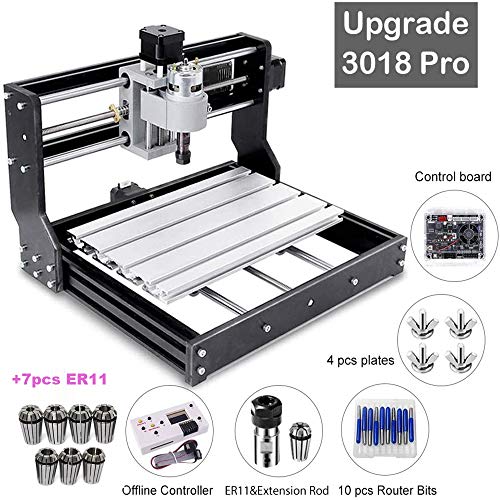 CNC 3018 Pro GRBL Control DIY Mini CNC Machine with Offline Controller, 3