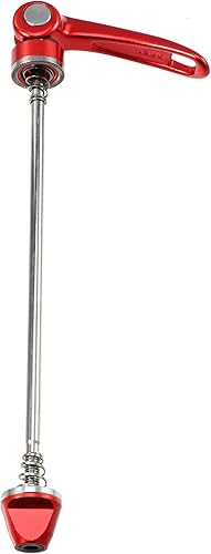 Miniatura 5 de X AUTOHAUX 2 piezas de bicicleta de liberación rápida, ejes de brochetas, palanca delantera y trasera, eje de rueda de bicicleta de 5.91 pulgadas,