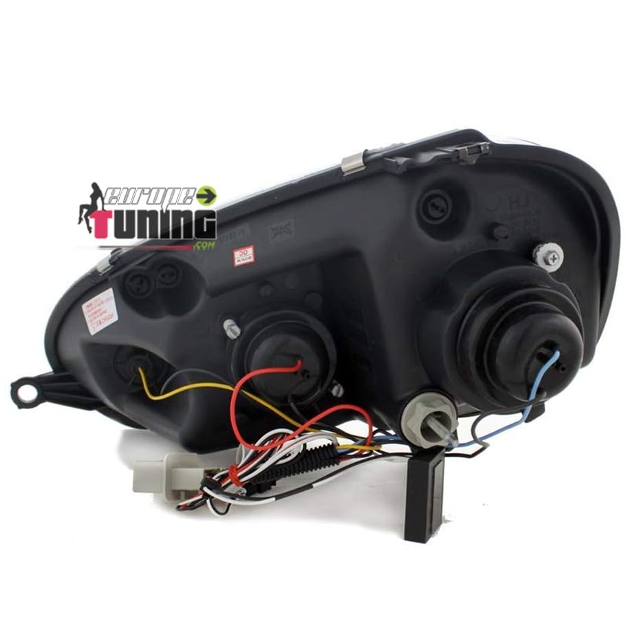 Phares Devil Eyes LED noirs pour Golf 5 - Europetuning 13508 - 3