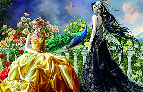 SUNSOUT INC - Pretty - 1000 pc Jigsaw Puzzle by Artist: Nene Thomas - Finished Size 19