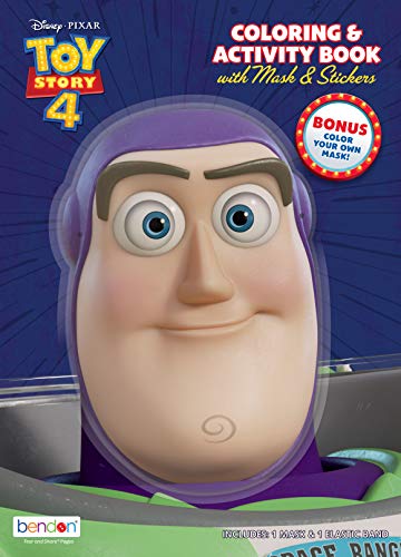Disney Toy Story 4 Coloring & Activity Book with Mask 44640, Bendon