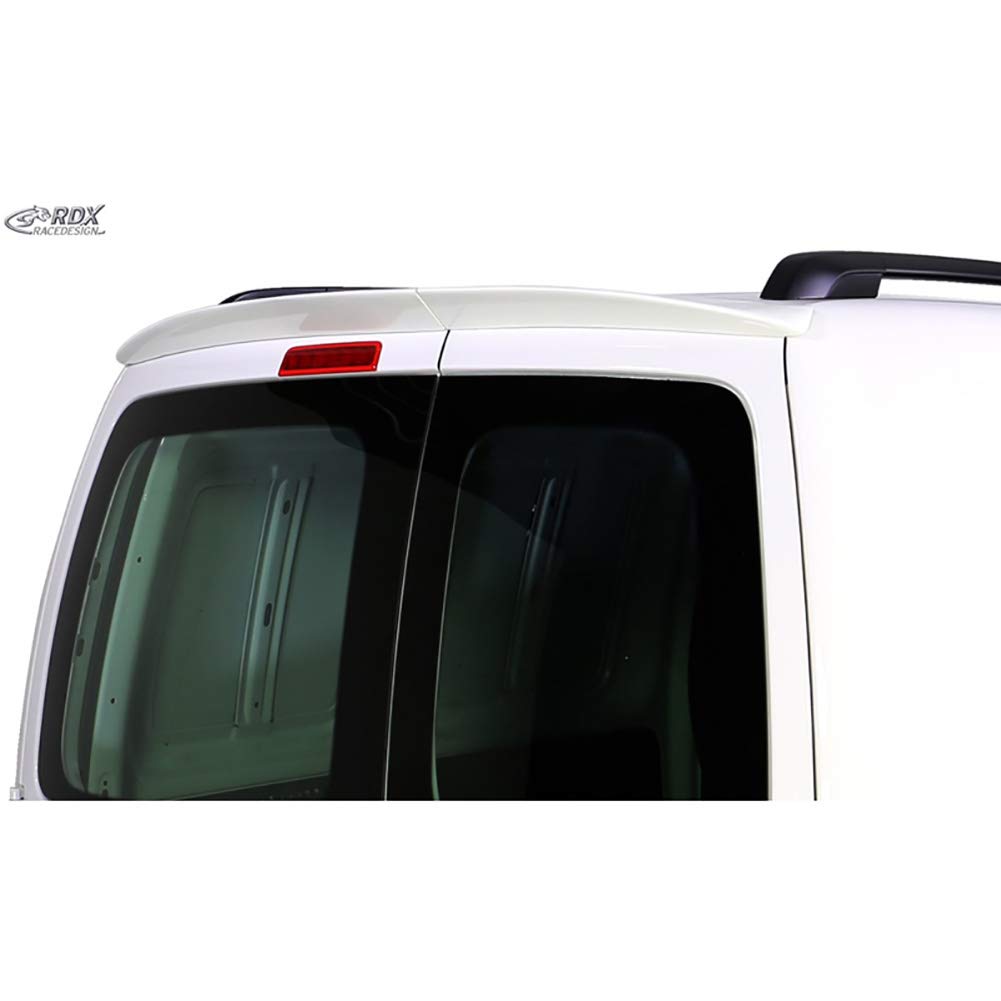 RDX Racedesign Dachspoiler kompatibel mit Volkswagen Caddy 2004-2015 & 2015-2020 (mit 2 Hecktüre) (PUR-IHS)