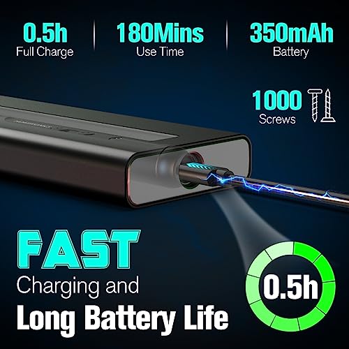 Homtronics-Mini-Electric-Screwdriver-52-in-1-Precision-Screwdriver-Set-Cordless-Rechargeable-Mini-Screwdriver-Set-with-48-Precision-S2-Bits-Small-Electric-Screwdriver-for-Laptop-Phone-Watch-Repair