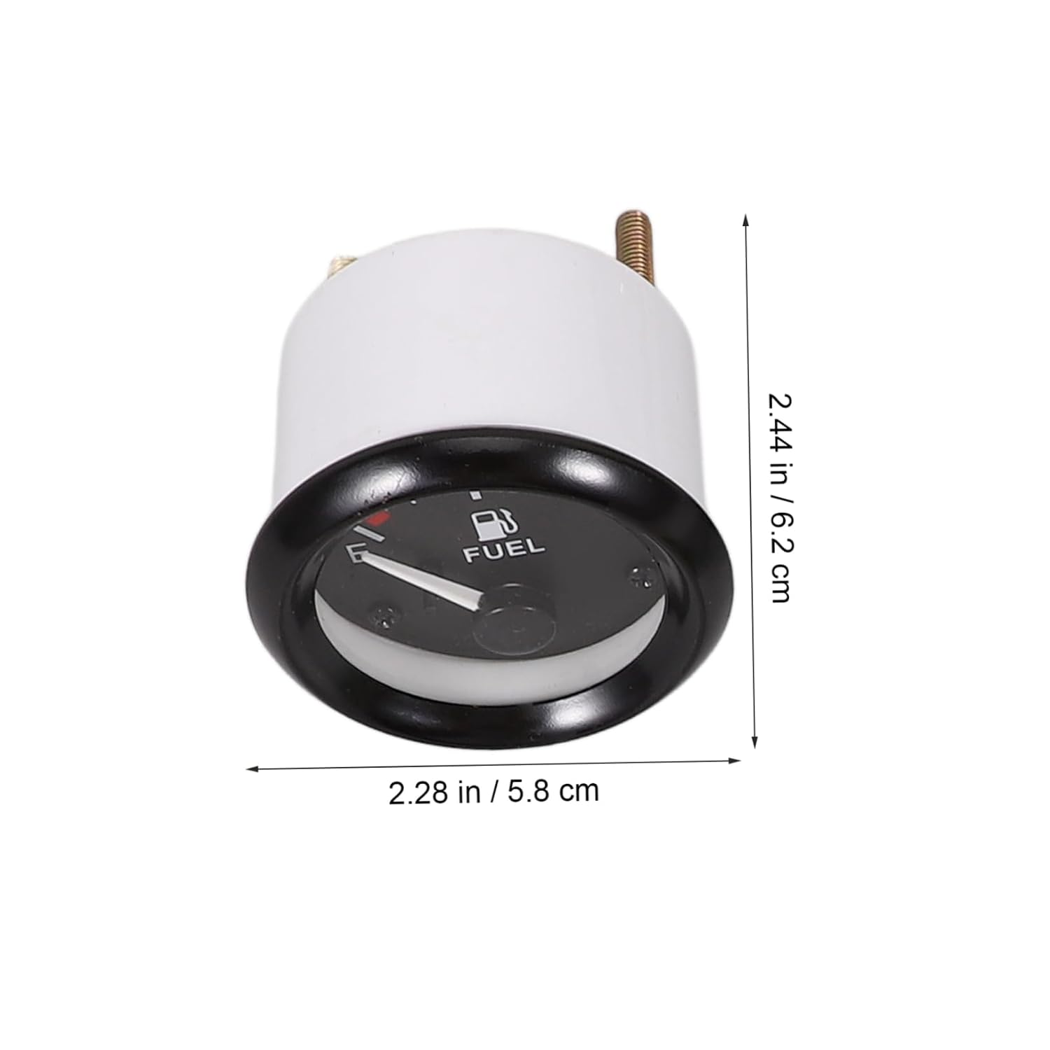 Mikinona Automotive Fuel Level Indicator Gauge with High Brightness LED Display Accurate Measurement Visibility Compatible with Car Brands and Models