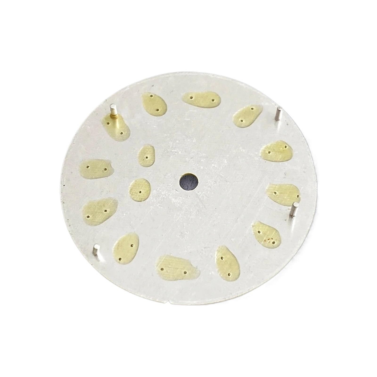 1 esfera Nh35 de 28,5 mm, esfera luminosa azul hielo, adecuada para NH35 NH36, accesorios de reloj, herramienta de reparación