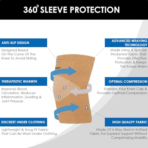 Image of OR-2050 Knee Brace (Small, Beige)