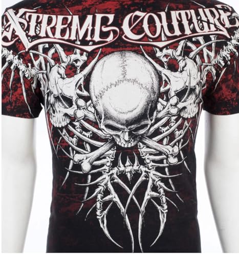 Xtreme Couture Men's T-Shirt Bare Bones Black4