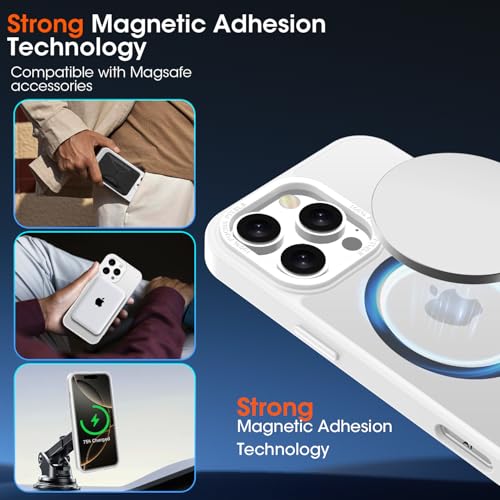 Coque antichoc iPhone 16 Pro Max MagSafe évite rayures chutes