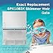 TonGass Exact Replacement for Hayward Skimmer SPX1082K, Skimmers Weir Gate for Swimming Pool Skimmer Flapper Door Compatible with SP1082, SP1083, SP1084, SP1085, SP1086 Automatic Skimmers - White