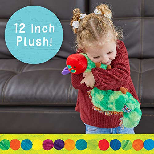 KIDS PREFERRED of Eric Carle, The Very Hungry Caterpillar Stuffed Animal Plush - 12 Inches Multicolor - Image 3